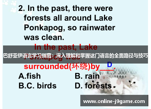 巴舒亚伊语言学习指南：深入理解和掌握这门语言的全面路径与技巧